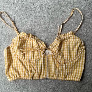 urban outfitters bustier top
